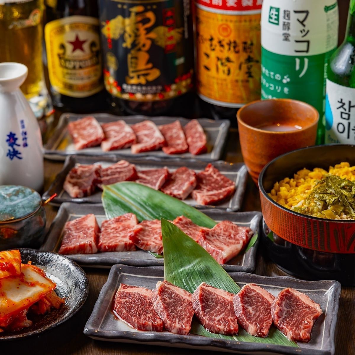 女性もうれしい！食後デザートのアイスのサービスも◎