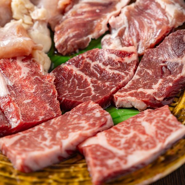 【多彩な味を満喫】ハラミの盛り合わせ◆贅沢な5種類をお得に提供