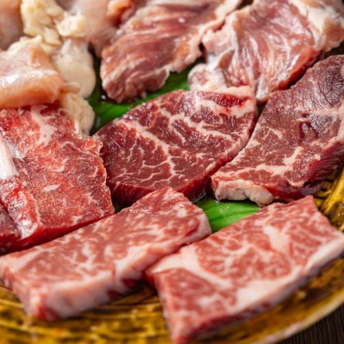 【多彩な味を満喫】ハラミの盛り合わせ◆贅沢な5種類をお得に提供