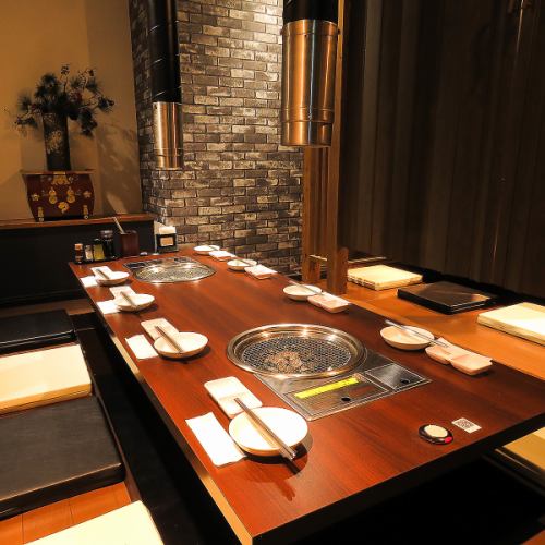 [Yakiniku in a completely private room]