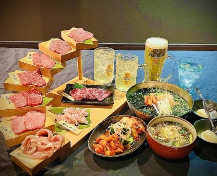 [Highly satisfying, including all of Kuto's popular menu items] HANA course (with all-you-can-drink)