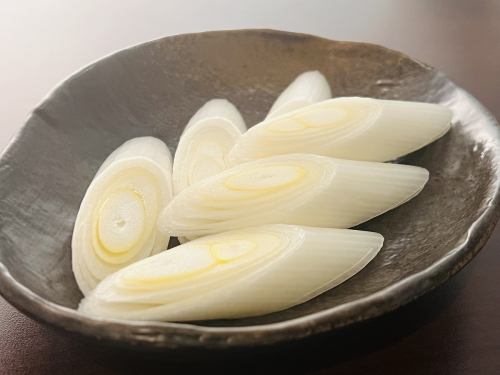 Salt-grilled green onions from Tochigi Prefecture