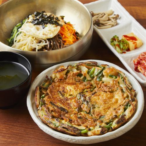 “ Chijimi石鍋拌飯套餐” 1210日元