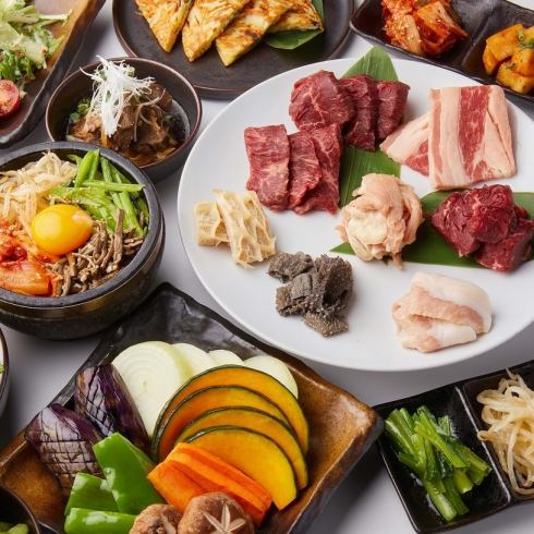 All-you-can-eat options start from 3,996 yen! Recommended for families and company parties!