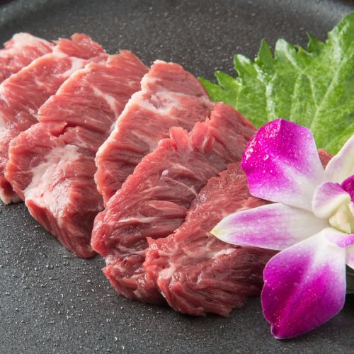Enjoy carefully selected [meat] from Hokkaido