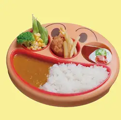 【주스 포함】호빵맨 카레 플레이트