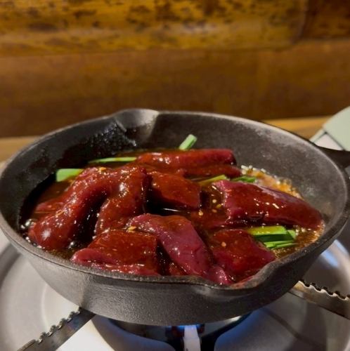 本物のレバニラ炒め