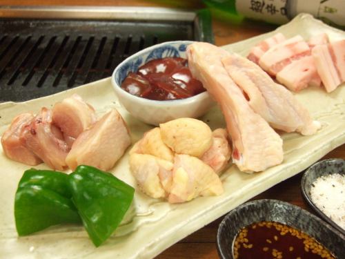 自分で焼くスタイル★焼鳥