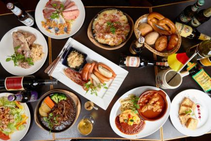 2名様からのプラン【季節のドイツコース/お食事】こちらはお食事のみのコースです。HP限定