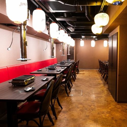 <p>宴会の幹事様に大変ご好評！皆様のニーズにも幅広く対応できる席をご用意しております。最大40名様まで1つの空間にご案内可能！美味しいお料理と美味しいお酒を楽しみながら素敵なお時間をお過ごしください。</p>