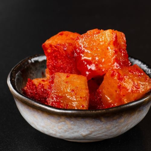 大根のカクテキ