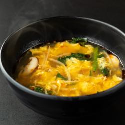 ふわふわ玉子スープ