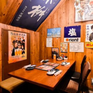 【デート利用に最適！2名様用テーブル席】