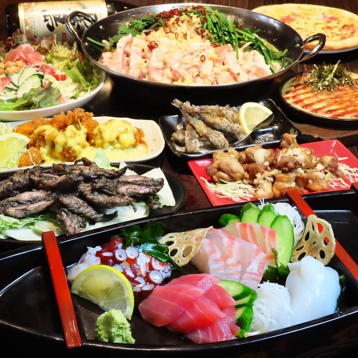 心ゆくまで満喫したい時に♪「居心地屋ほのぼの」コスパ最強の食べ飲み放題！