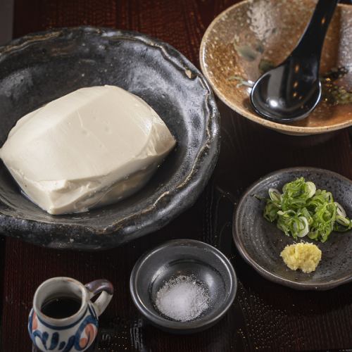 くみ上げ豆腐
