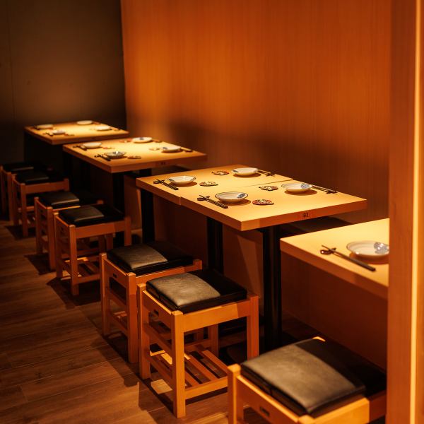 落ち着いた雰囲気のあるお席でのご宴会をお楽しみください。女子会、合コン、同窓会、デートなどにも是非ご利用ください