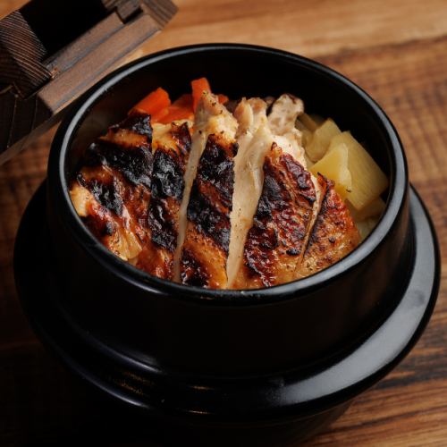 さつま鶏の釜飯