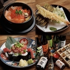 産地直送の鮮魚を使った豊富な料理をお楽しみいただけます!