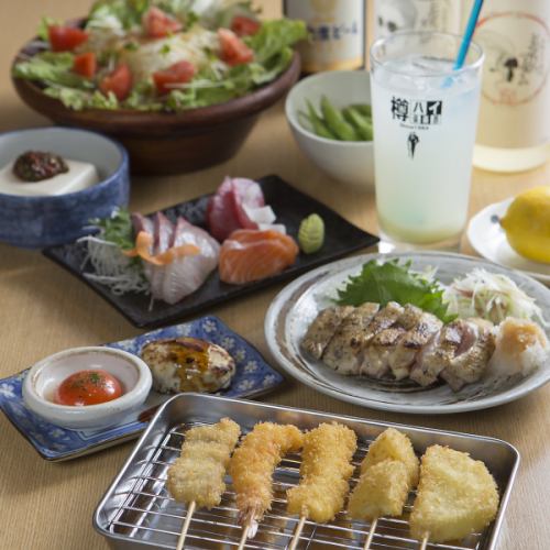 【120分飲み放題付☆女子会や各種ご宴会に大人気◎】特別コース≪全7品≫おひとり様5000円(税込)