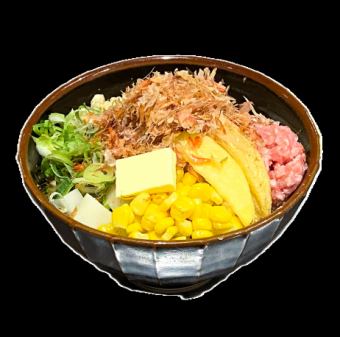 味噌馬鈴薯黃油文字燒
