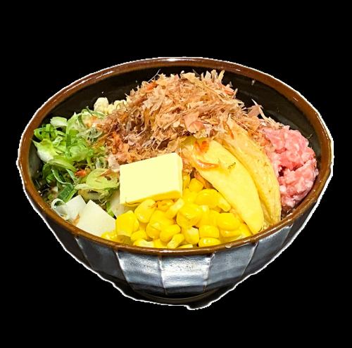 味噌馬鈴薯黃油文字燒