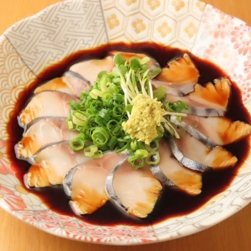 大とろ昆布〆さば刺し　2人前