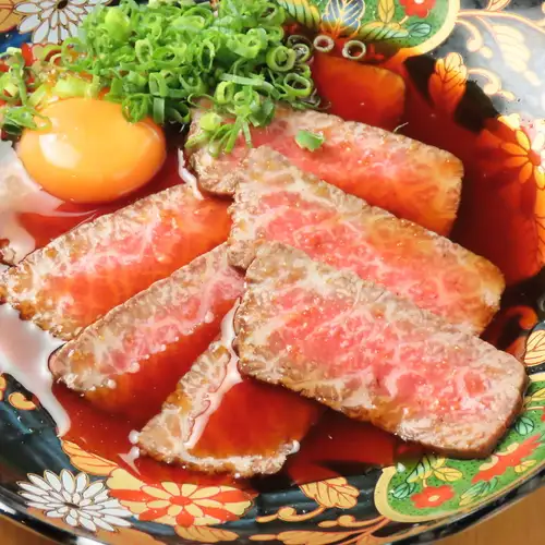 Wagyu roast beef yukke style