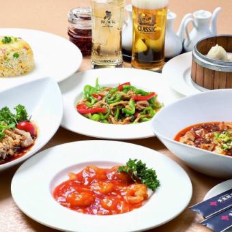 【夏のご宴会プラン】ディナーコース全6品　3000円（税込）