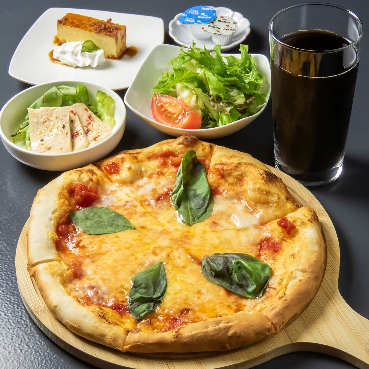 ベーコンとほうれん草のペペロンチーノは、王道超えた旨味です！
