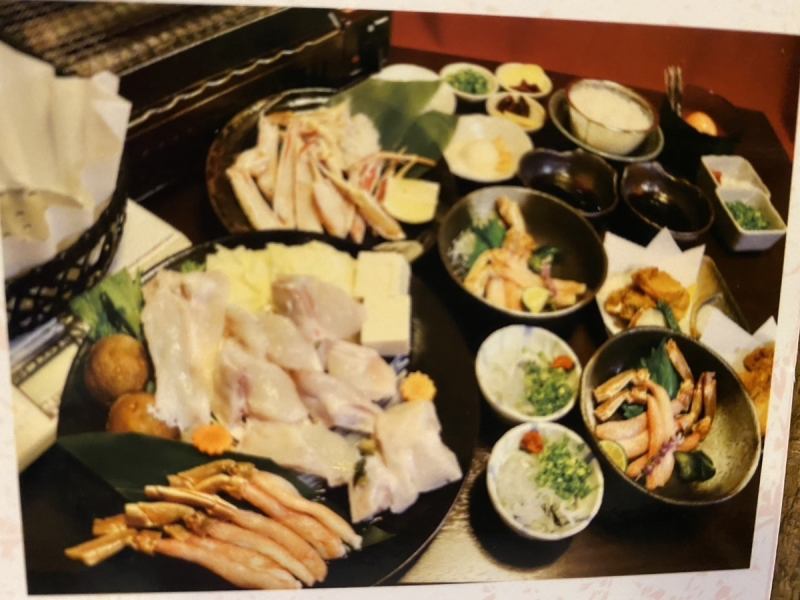 贅沢な焼きかにとふぐのコラボ【縁(えにし)コース11000円(税込)】