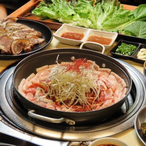 国産厚切りサムギョプサル