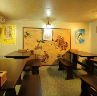 地下の個室は、貸切１0名様～承ります