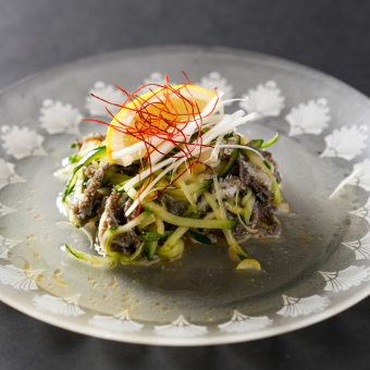 和牛センマイ刺し