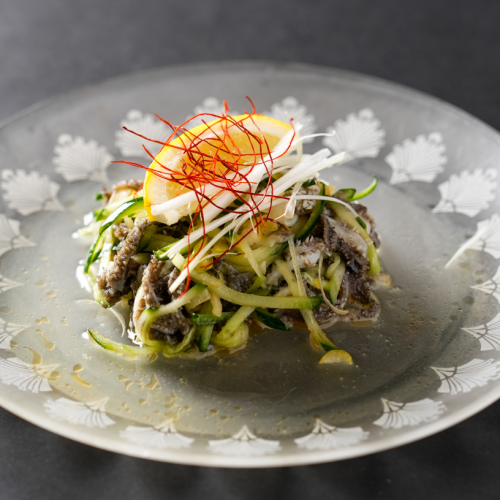 和牛センマイ刺し