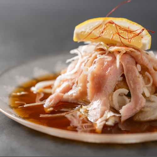 ミノ刺しポン酢