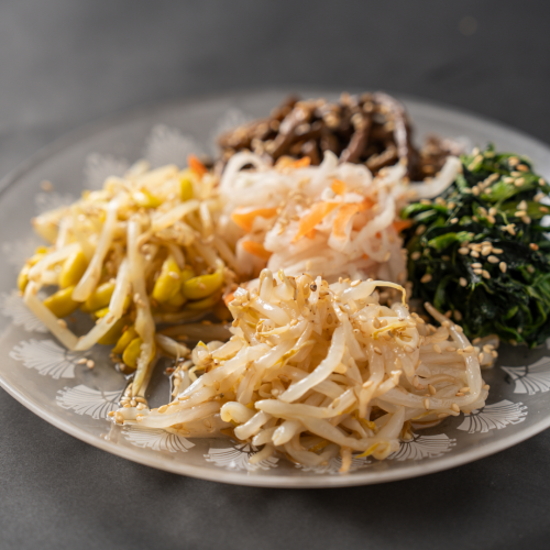 ナムル五点盛り