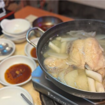 【1日3組限定★】極上国産丸鶏タッカンマリ＋2時間飲み放題コース♪4名様より