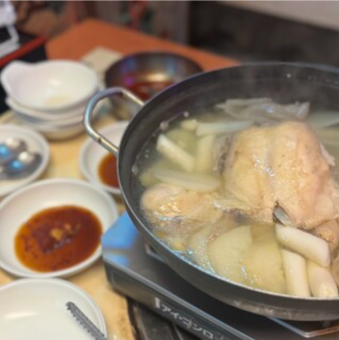 【1日3組限定★】極上国産丸鶏タッカンマリ＋2時間飲み放題コース♪4名様より