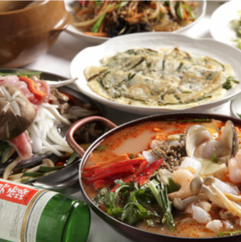 【激旨！】チュクミサムギョプサル飲み放２H付きコース♪4名様より