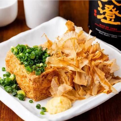 Deep-fried carefully selected tofu