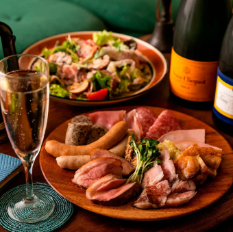 【肉三昧コース】全7品＋3h飲み放題付7480円→6800円☆肉づくしの贅沢コース！ 