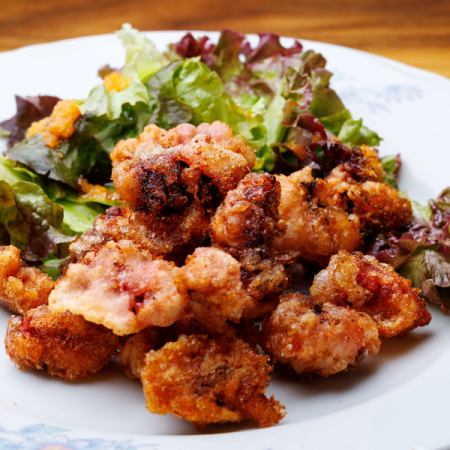 生タコのから揚げ