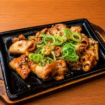 Spicy grilled offal
