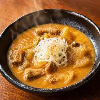 Homemade offal stew
