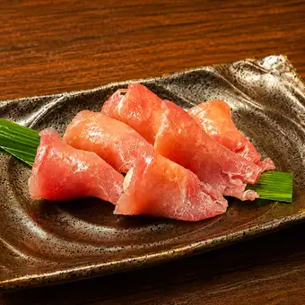 Cream cheese wrapped in prosciutto