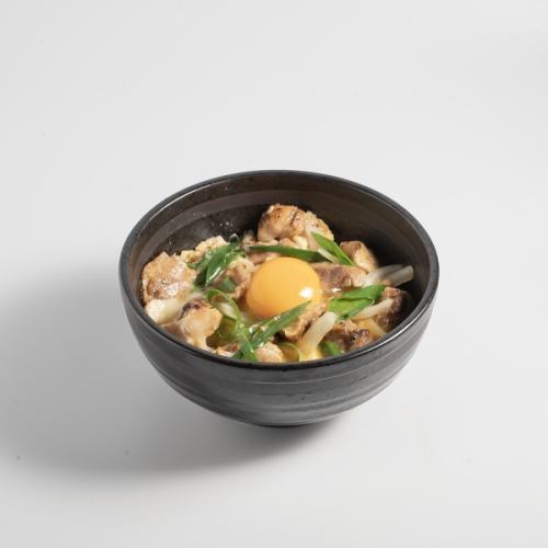 Oyakodon with roasted chicken and special eggs
