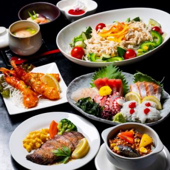 ◎暑い夏にぴったりのスタミナ＆スパイシー料理◎夏季限定『風』コース　全8品4,000円(税込)