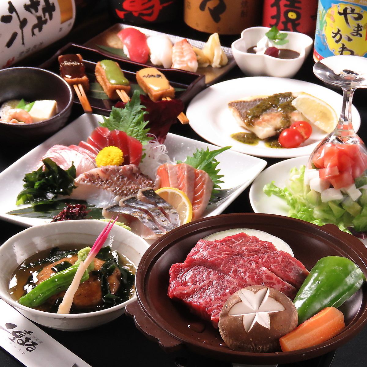 厳正食材にこだわったコースがご堪能いただけます♪