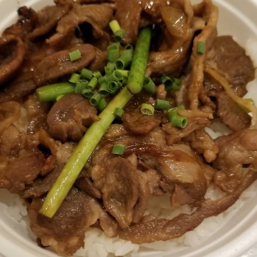烤羊肉蓋飯等