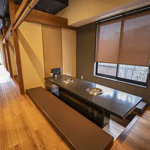 掘りごたつ席でご家族様でのご来店にもおすすめ◎